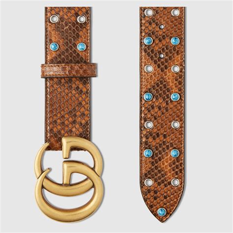 gucci python belt|Gucci snake belt men's.